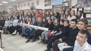 Сергеев М.В., учащиеся Архитектурно-строительного и Медицинского коледжей