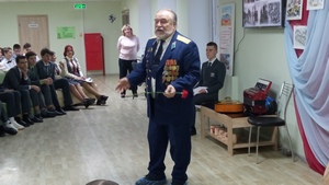 Лапин Владимир Петрович и учащиеся лицея-интернат № 64