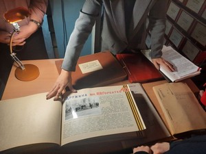 Экскурсия в Госархиве новейшей истории Саратовской области