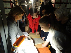 Экскурсия в Госархиве новейшей истории Саратовской области